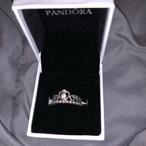 Pandora princess tiara ring